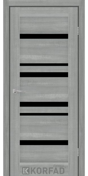 Межкомнатные двери MARTINA crystal-collection-martina-yasen-stalevyj-black